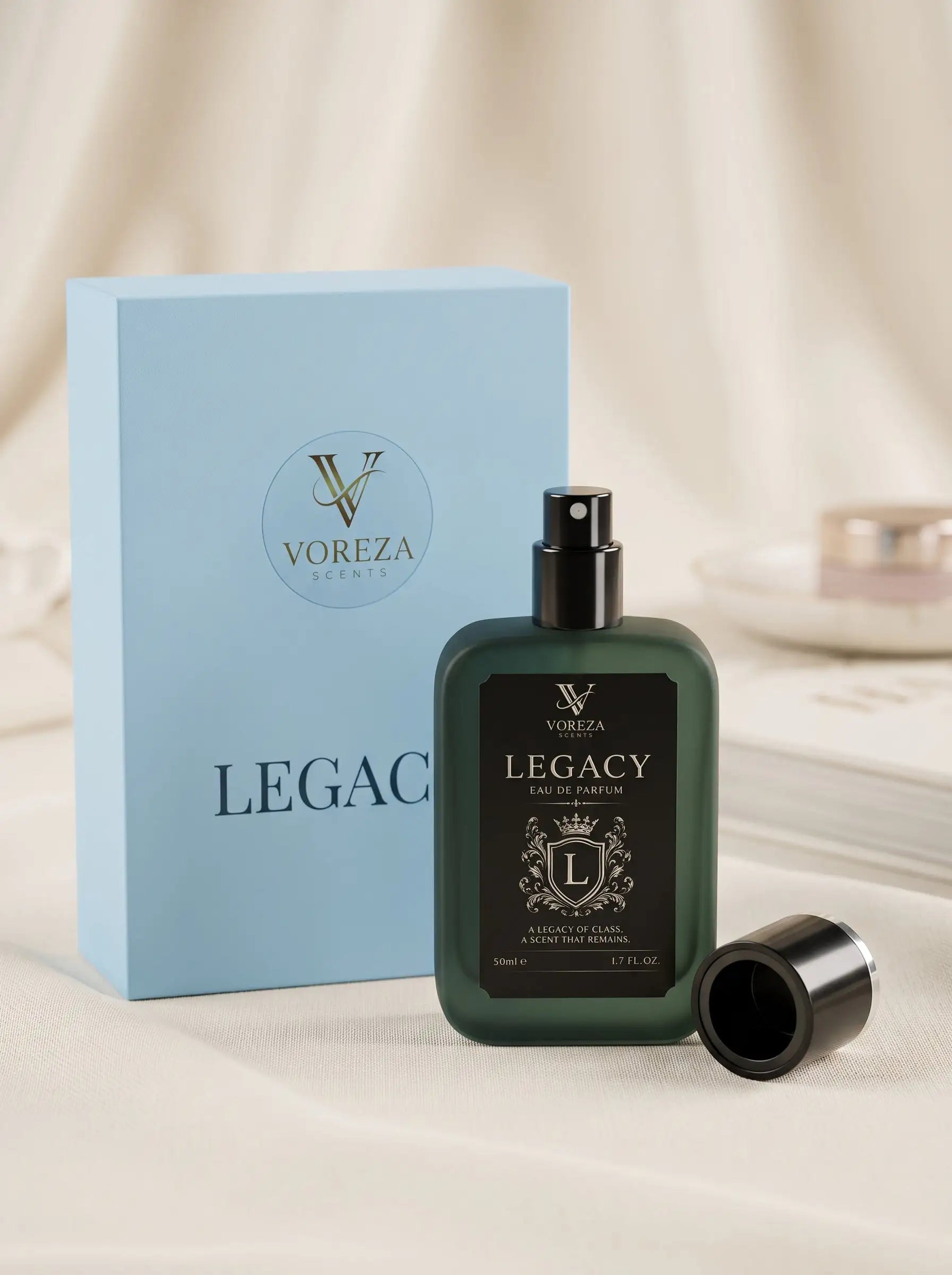 LEGACY Eau de Parfum (50ml) | Luxury Men's Perfume | VOREZA SCENTS Voreza Scents