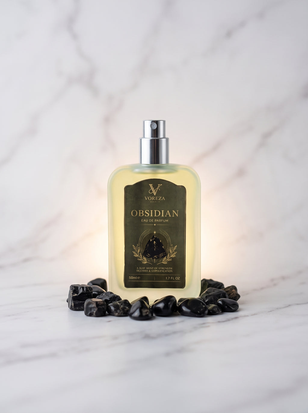OBSIDIAN Eau de Parfum (50ml) | Luxury Unisex Perfume | VOREZA SCENTS