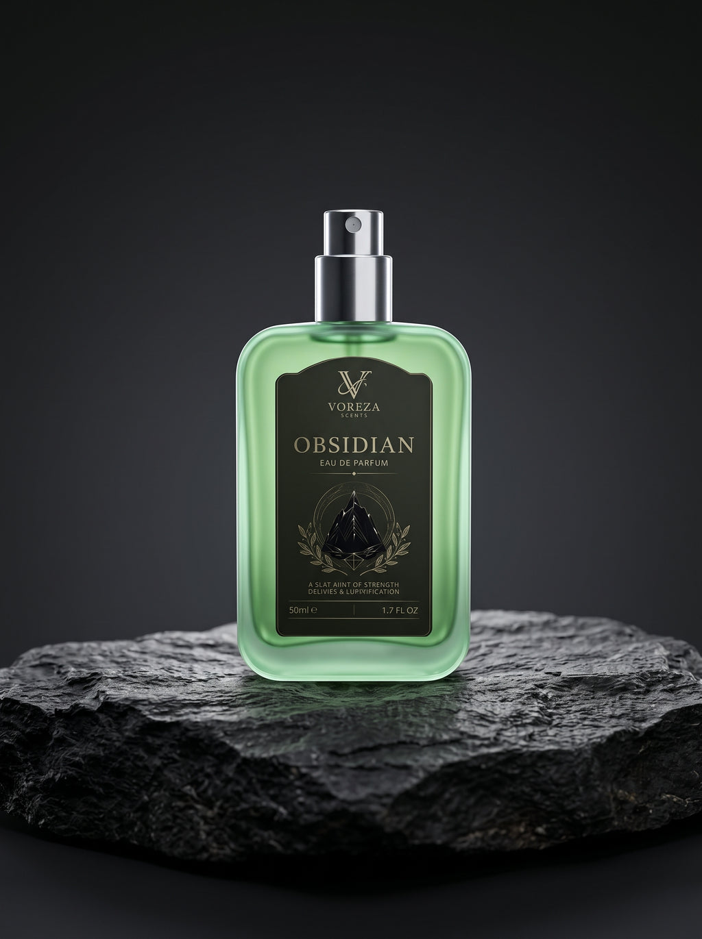 OBSIDIAN Eau de Parfum (50ml) | Luxury Unisex Perfume | VOREZA SCENTS