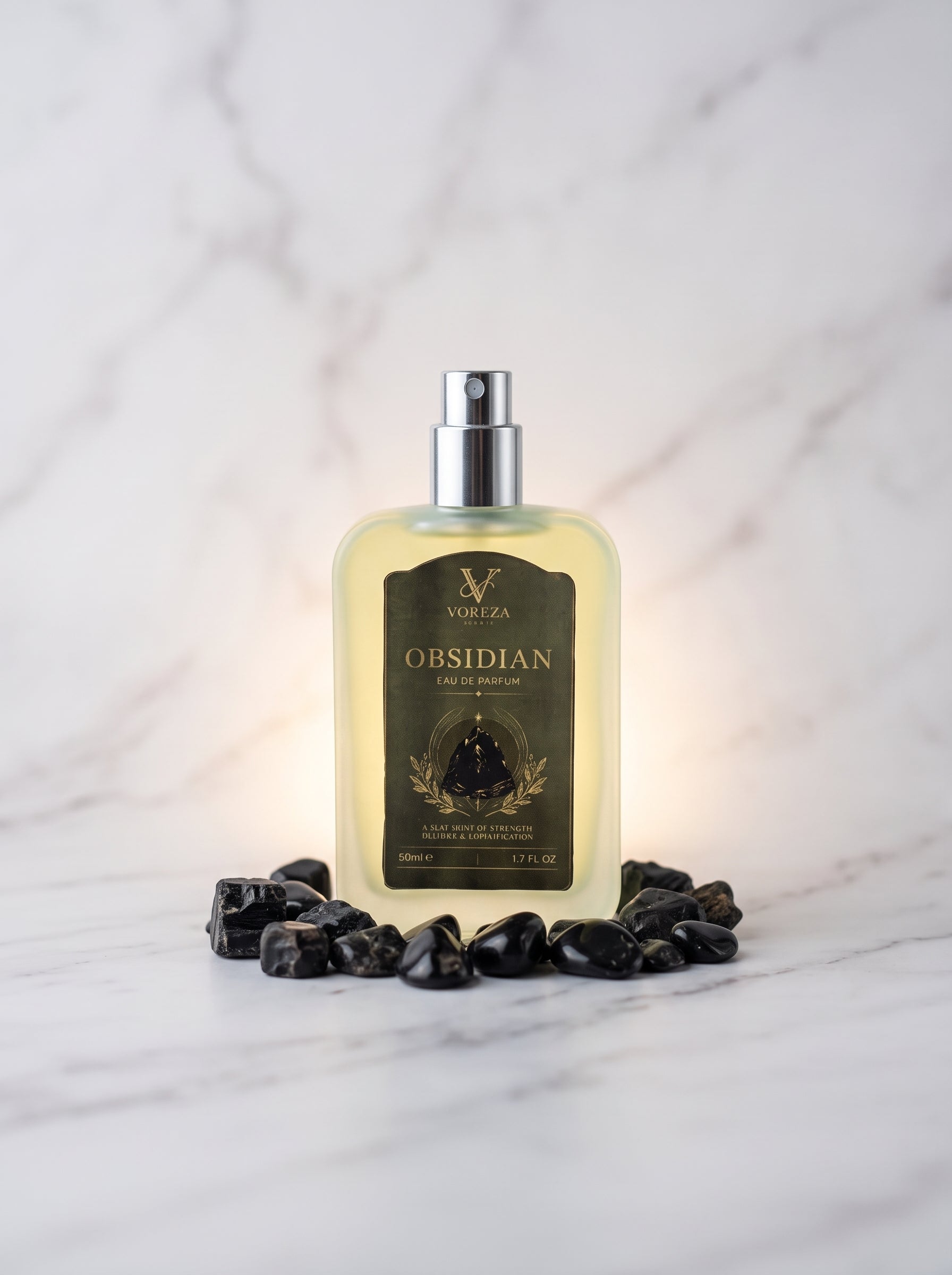 OBSIDIAN Eau de Parfum (50ml) | Luxury Unisex Perfume | VOREZA SCENTS Voreza Scents