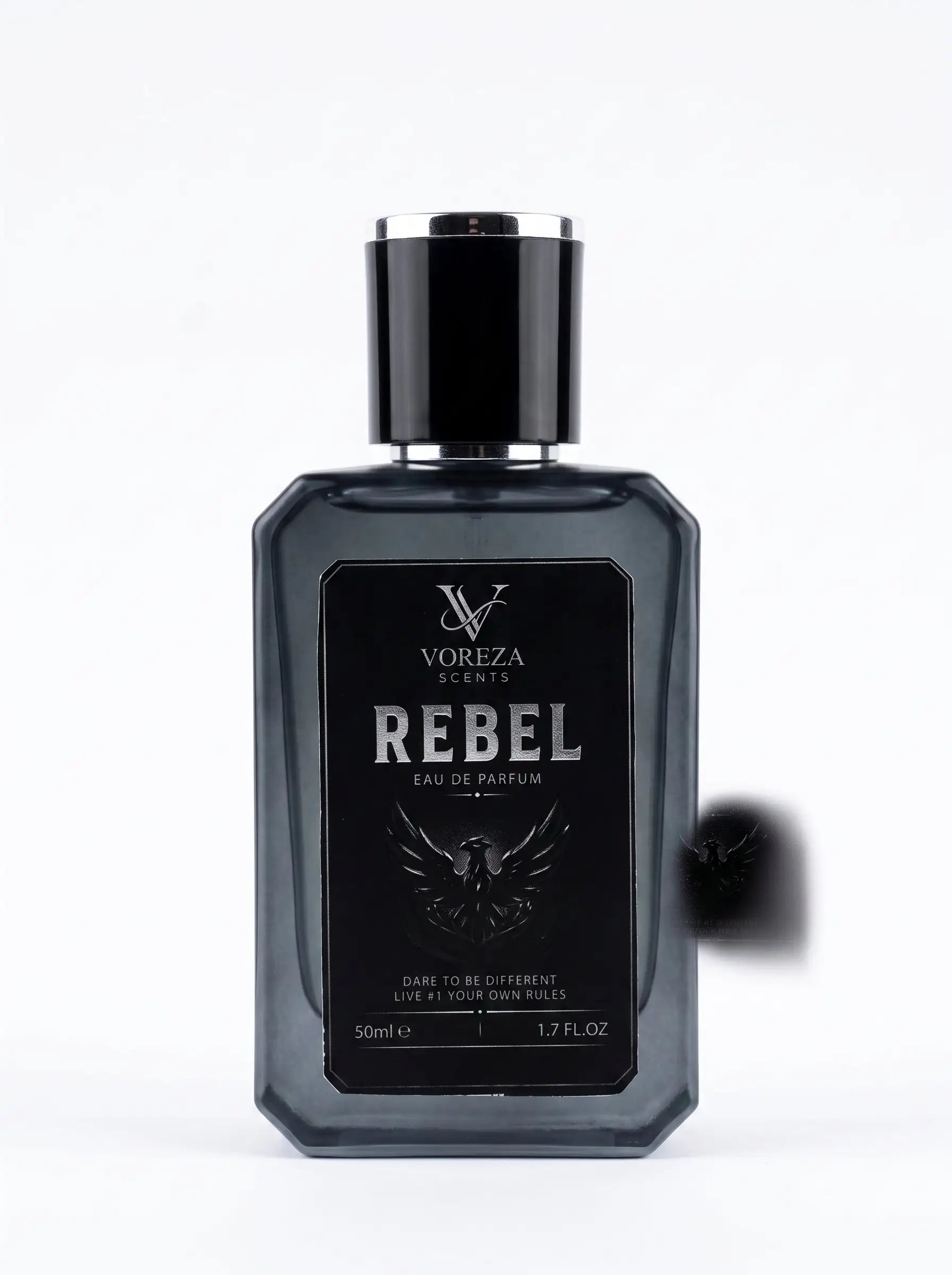 REBEL Eau de Parfum (50ml) | Luxury Men's Perfume | VOREZA SCENTS Voreza Scents